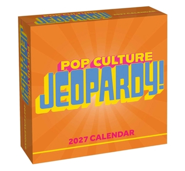 Paper Catalog Pop Culture Jeopardy! 2027 Day-To-Day Calendar Book