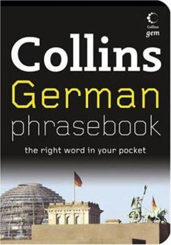 Paperback Collins German Phrasebook: The Right Word in Your Pocket Book