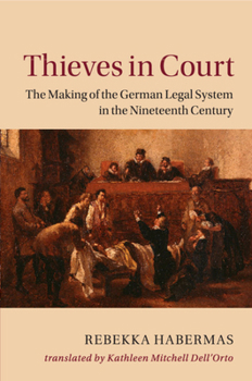 Paperback Thieves in Court: The Making of the German Legal System in the Nineteenth Century Book