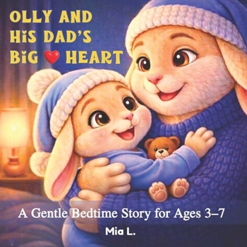Olly And His Dad's Big Heart: Bedtime Story for Kids Ages 3–7 | A Sweet Bunny Goodnight Story About Love and Hugs