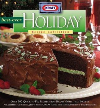 Hardcover Kraft Best-Ever Holiday Recipe Collection Book
