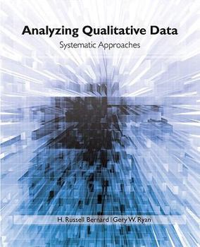 Paperback Analyzing Qualitative Data: Systematic Approaches Book