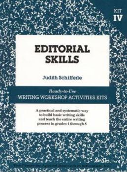 Paperback Editorial Skills: Ready-To-Use Writing Workshop Activities Kit IV Book