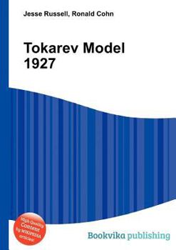 Paperback Tokarev Model 1927 Book