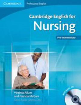 Paperback Cambridge English for Nursing Pre-intermediate Student's Book with Audio CDs (2) and Glossary Polish Edition Book