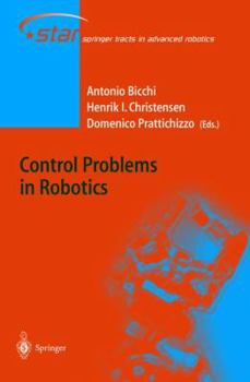 Paperback Control Problems in Robotics Book