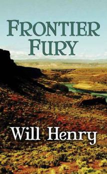 Hardcover Frontier Fury: A Western Duo [Large Print] Book