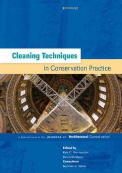 Paperback Cleaning Techniques in Conservation Practice: A Special Issue of the Journal of Architectural Conservation Book
