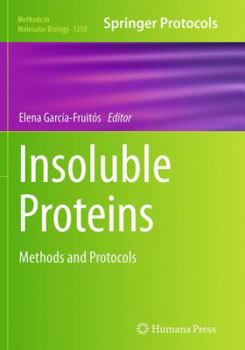 Paperback Insoluble Proteins: Methods and Protocols Book
