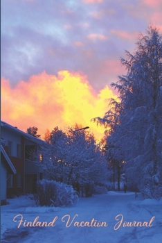 Paperback Finland Vacation Journal: Compact and Convenient Dot Grid Notebook Book