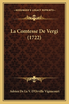 Paperback La Comtesse De Vergi (1722) [French] Book