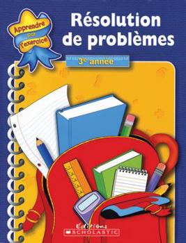 Paperback R?solution de Probl?mes / 3e Ann?e [French] Book