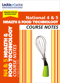 Paperback National 4/5 Health and Food Technology Course Notes Book