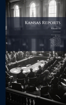 Hardcover Kansas Reports Book