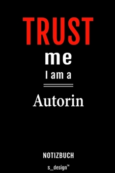 Notizbuch f�r Autoren / Autor / Autorin: Originelle Geschenk-Idee [120 Seiten liniertes blanko Papier]