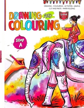 Paperback Drawing and Colouring Book