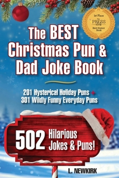 Paperback The BEST Christmas Pun & Dad Joke Book