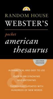 Paperback Random House Webster's Pocket American Thesaurus, Second Edition Book