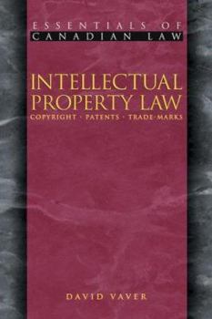 Paperback Intellectual Property Law: Copyrights, Patents, Trademarks Book