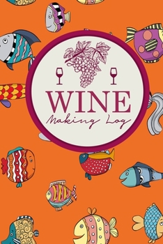 Paperback Wine Making Log Book