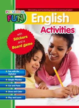 Paperback Preschool Fun - English Activities (Preschool Fun Series) Book