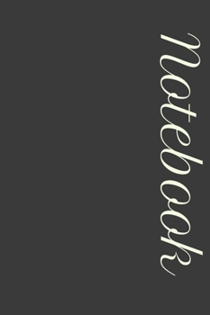 Paperback Notebook: write your thoughts, draw, plan ! Book