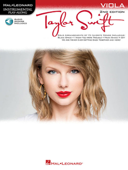 Paperback Taylor Swift - 2nd Edition Viola Play-Along Book with Online Audio Book