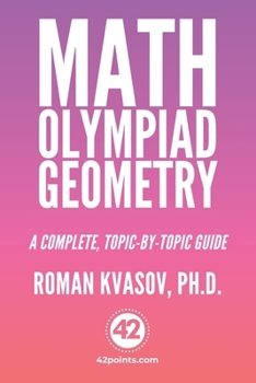 Paperback Math Olympiad Geometry Book