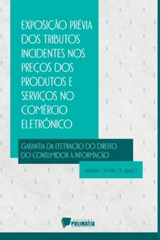 Paperback Exposição Prévia Dos Tributos Incidentes Nos Preços Dos Pro [Portuguese] Book