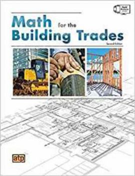 Paperback Math for the Building Trades Book