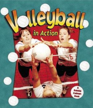 Paperback Volleyball in Action Book