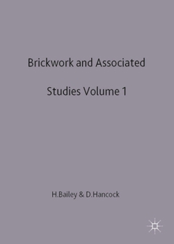 Paperback Brickwork 1 and Associated Studies Book