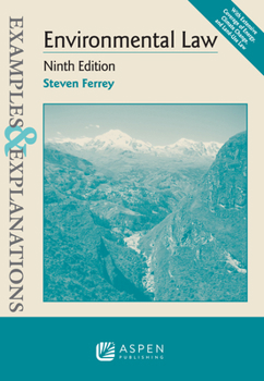 Paperback Examples & Explanations for Environmental Law Book