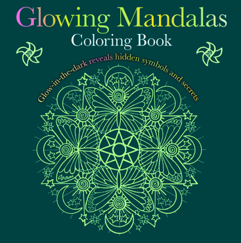 Paperback Glowing Mandalas Coloring Book