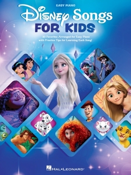 Paperback Disney Songs for Kids - Easy Piano Songbook with 20 Songs - Easy-To-Play Disney Piano Book - Outstanding Sheet Music Book Collection - Piano Song Book