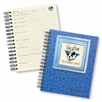 Spiral-bound Vacation, A Traveler's Journal (Color) Book