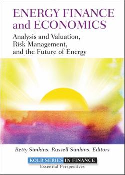 Hardcover Energy Finance and Economics Book