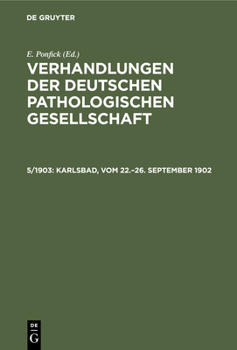 Hardcover Karlsbad, Vom 22.-26. September 1902 [German] Book