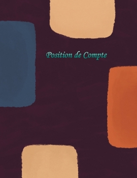 Paperback Position de Compte: recettes depenses [French] Book