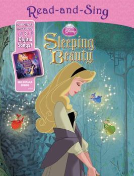 Hardcover Disney Princess Read-and-Sing: Sleeping Beauty: Purchase Includes 3 Digital Songs! Book