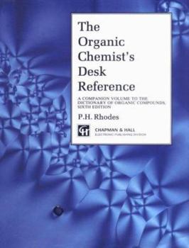Hardcover Organic Chemists Compounds Desk Reference Book