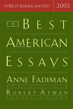 The Best American Essays 2003 - Book  of the Best American Essays