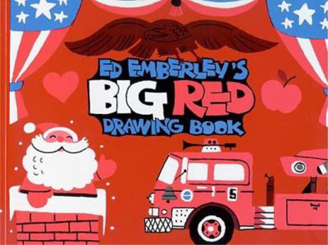 Paperback Ed Emberley's Big Red Drawing Book