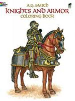 Paperback Knights and Armor Coloring Book