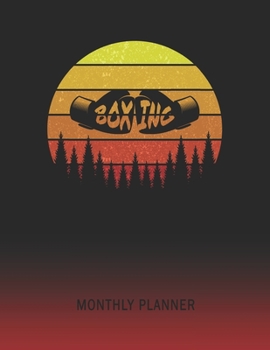 Monthly Planner: Boxer | 2 Year Planning for Jan 2020 to Dec 2021 | Retro Vintage Sunset Cover | January 20 - December 21 | Planning Organizer Writing ... | Plan Days, Set Goals & Get Stuff Done