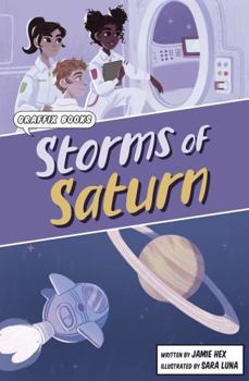 Paperback Storms of Saturn: (Graphic Reluctant Reader) (Maverick Graphic Reluctant Readers) Book