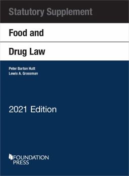 Paperback Food and Drug Law, 2021 Statutory Supplement (Selected Statutes) Book