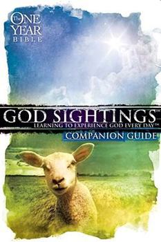 Paperback God Sightings: The One Year Companion Guide Book