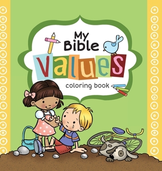 Hardcover My Bible Values Coloring Book
