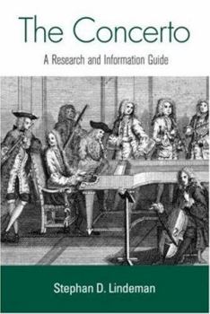 Hardcover The Concerto: A Research and Information Guide Book